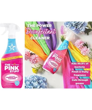 The Pink Stuff for Household cleaning bundle: Floor Cleaner Multipurpose spray Cleaning Paste Disinfectant spray Toilet Cleaner 5 pieces Set + for you: Organza Small Bag - Buy Online on GoSupps.com