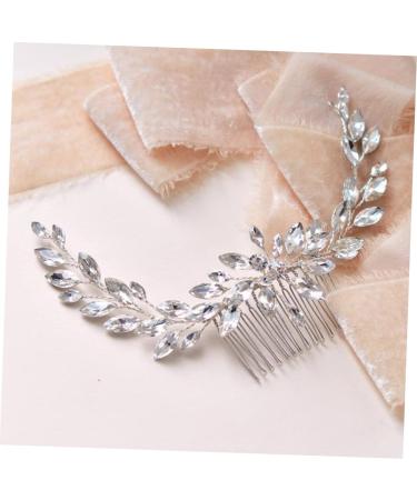 Beaupretty Accessories hair comb decorative hair combs wedding hair Tiara Leaf Hair Pin Hair Side Combs Bridal Headdress Bridal Hair Comb wedding hair accessories Horse eye decorate Comb - Buy Online on GoSupps.com
