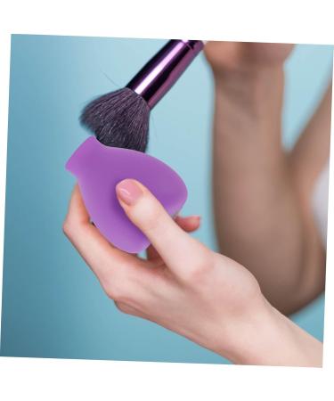 6-Piece Makeup Brush Dust Cover Set | Silicone Cosmetic Brush Holders & Lipstick Protection | Travel-Friendly Beauty Accessories - Buy Online on GoSupps.com