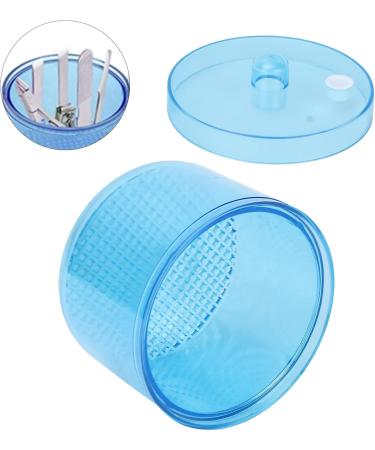 Portable Nail Cleaning Box Plastic Material Easy to Use Small Size for Travel (Blue) - Buy Online on GoSupps.com