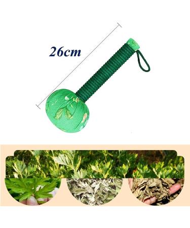 Manual Wormwood Massage Hammer for Full Body Relief | Acupuncture Knocking Tool for Back Neck & Legs | Reduce Tiredness & Pain - Buy Online on GoSupps.com