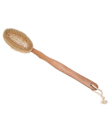 Kosmetex Back Brush - Removable Wood Handle Bath Brush 42cm for Ultimate Cleansing | International Shipping Available - Buy Online on GoSupps.com