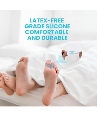 Promifun Bunion Corrector Toe Separators - 10 Pack Gel Toe Spacer for Bunion Pain & Overlapping Toe - Buy Online on GoSupps.com