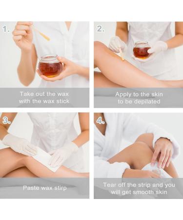 Nose Wax Kit - 50PC Hair Removal Set for Men & Women | Nasal Hair Remover & Wax Sticks with Spatulas - Buy Online on GoSupps.com