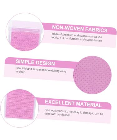 NOLITOY Eyelash Glue Cleaning Wipes - 4 Boxes of Non-Woven Fabric Rags for Lash Extension Cleaning - Anti-Clogging Pink Glue Bottle Wipes - Buy Online on GoSupps.com