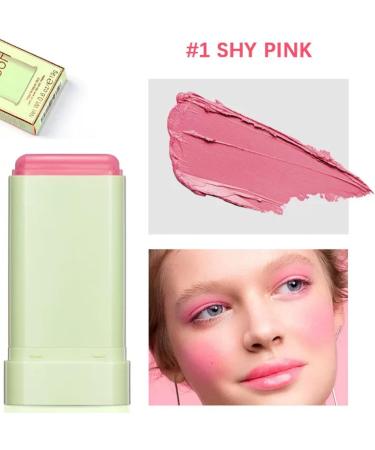 Make up Blushes Stick Cream Buildable Multi Stick - Easy Application Long Wearing Lightweight Finishing Makeup for Eye Shadow and Lipstick Shakven 01# - Buy Online on GoSupps.com