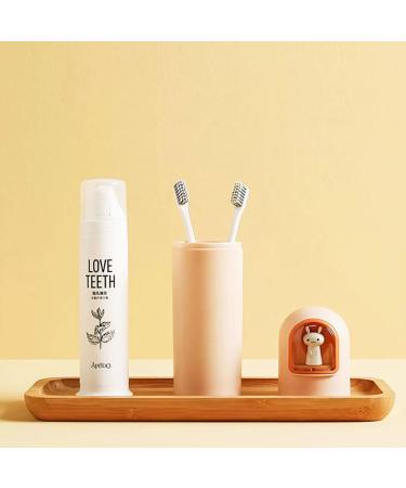 Multi-Colored Children s Toothbrush Set - 3 Travel Toothbrushes Cup & Case for Home School & Camping - Portable & Fun for Young Girls - Buy Online on GoSupps.com