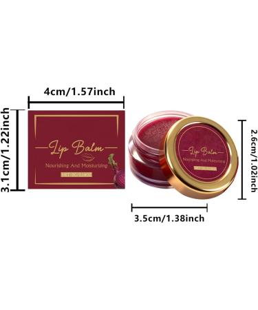 Lip Balm Repairing and Illuminating Ointment Cream Moisturizing Lip Care for Travel Christmas Birthday and Daily Use Beauty and Makeup for Women and Girls Moisturizing l - Buy Online on GoSupps.com