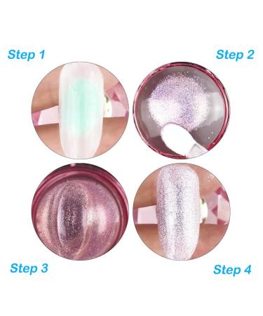 French Tip Nail Art Stamper Kit - Accurate Fast Jelly Tool for Perfect Nail Designs | International Shipping Available - Buy Online on GoSupps.com