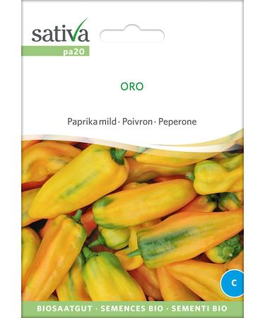 Sativa Paprika mild ORO, pa20, organic, 1 sachet