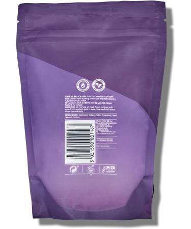 Sanctuary Spa De-Stress Epsom Bath Salts 500g - Vegan & Cruelty Free Bath Soak - Buy Online on GoSupps.com