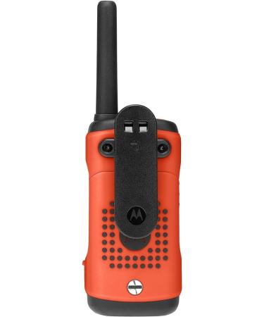 Motorola T605 H2O Talkabout 2-Pack Two-Way Radios - 22 Channel  35 Mile Range  Rechargeable  Emergency Preparedness  OrangeBlack - Buy Online on GoSupps.com