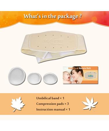 Adjustable Infant Umbilical Hernia Belt - Baby Belly Support Band & Abdominal Binder - Buy Online on GoSupps.com
