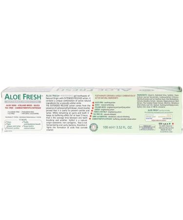 Aloe Vera Toothpaste Whitening 100ml - Natural Oral Care for Fresh Breath & Bright Smiles | International Shipping Available - Buy Online on GoSupps.com