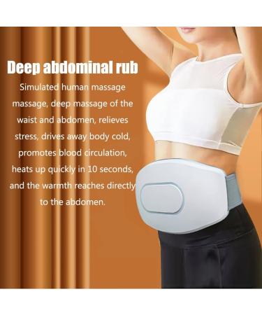 Thyxg Electrical Abdominal Massage Device - Heated Waist Belt with 3 Temperature & Intensity Levels | Safe Therapy for Belly Legs & Neck - Buy Online on GoSupps.com