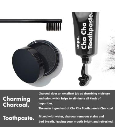 Buy unpa. Cha Cha Toothpaste - All-Natural Organic Charcoal Teeth Strengthening for Fresh Breath | 100g - International Shipping Available - Buy Online on GoSupps.com
