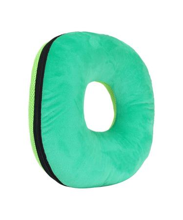 Donut Cushion Seat - Portable Waterproof Pad for Hemorrhoid Tailbone and Coccyx Pain Relief Pressure Sores Wheel Chair M Green /169 ( Color : Green Size : M ) Medium Green