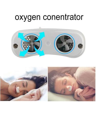 2023 Upgrade Electronic Anti Snoring Device with Adjustable Wind Speed for Better Sleep - Nose Vents Plugs with Gift Fixing Strap - Buy Online on GoSupps.com