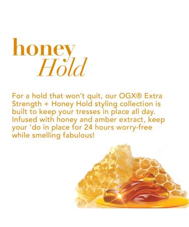 OGX Extra Strength Honey Hold Mega Glue 5oz - Long-Lasting Hair Styling Gel - Buy Online on GoSupps.com