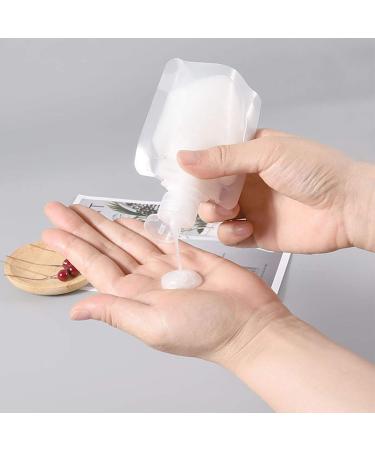 4 Pack Travel Bags Set | Refillable Portable Liquid Bags for Shampoo Cleanser & Gel (30ML) - Perfect for International Travel - Buy Online on GoSupps.com