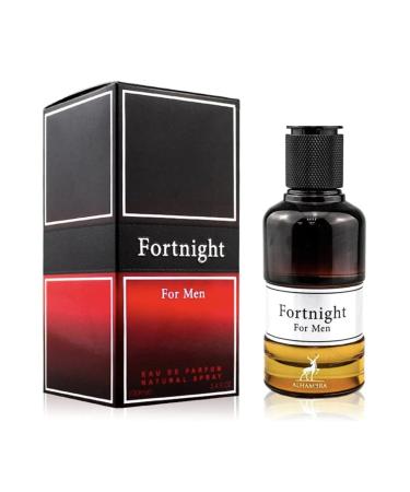 ALHAMBRA FORTNIGHT FOR MEN EAU DE PARFUM 100ml | LUXURY LONG LASTING FRAGRANCE | PREMIUM IMPORTED FRAGRANCE SCENT FOR MEN AND WOMEN | PERFUME GIFT SET | ALL OCCASION (Pack of 1)