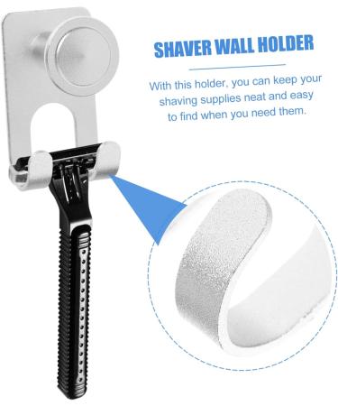 Cabilock 4-Piece No Hook Shaving Hooks - Bath Towel & Razor Holder for Men | Aluminum Alloy Storage Solutions for Bathroom - Buy Online on GoSupps.com