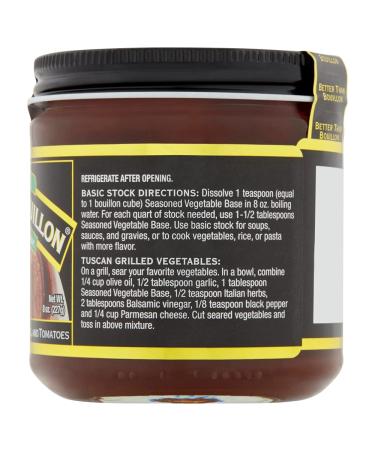 Better Than Bouillon Vegetable Base 8 Ounce - Buy Online on GoSupps.com
