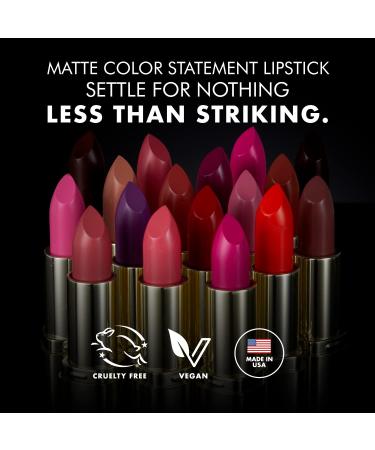 Milani Color Statement Lipstick in Rose Femme - Vibrant Pink Shade (0.14 oz) | Cruelty-Free & Nourishing Lip Stick - Buy Online on GoSupps.com