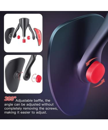 Adjustable Pelvic Floor Strengthener with 5 Resistance Bands for Women & Men Postpartum Rehabilitation & Beautiful Buttocks Trainer (Black) - Buy Online on GoSupps.com