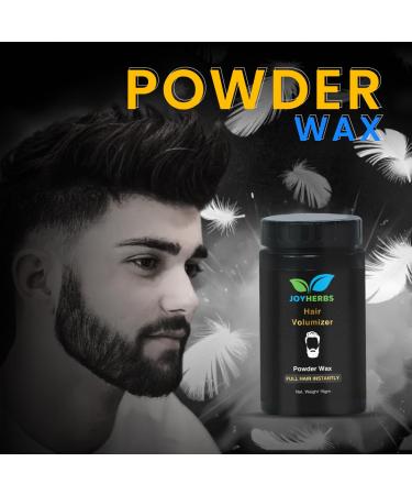 Hair Volumizing Powder Wax - Strong Hold | Matte Finish | 100% Natural & Safe Styling Wax (15g) - International Shipping Available - Buy Online on GoSupps.com