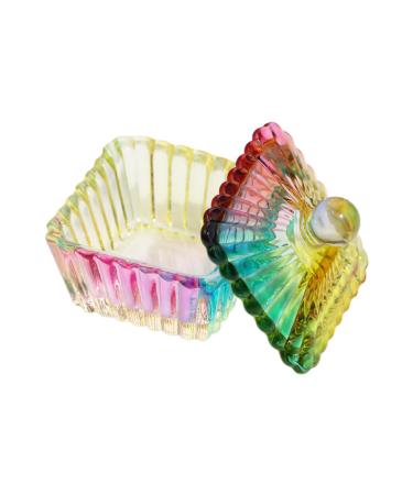 Nails Art Glass Dappen Dish Crystal Glass Dish Nails Art Dappen Dish With Lid Heart Shaped Liquids Crystal Cup