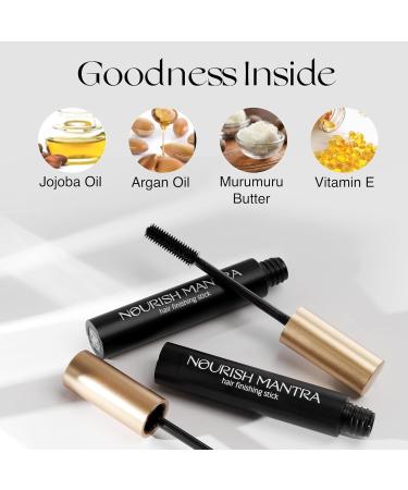 NOURISH MANTRA Hair Finishing Stick Gel Your Go-To Hair Fixer Non-Greasy And Non-Sticky Does Not Leaves A White Cast A Must-Have Hair Accessory For Unisex 12 Ml Pack of 1 - Buy Online on GoSupps.com