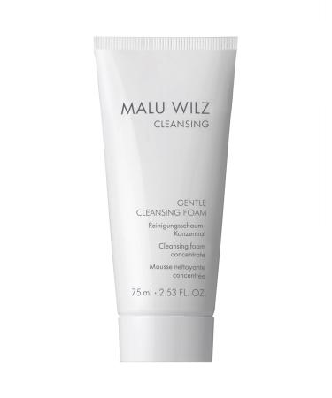Malu Wilz Gentle Cleansing Foam 75ml I Very compliant Skincare facial cleaner for the thorough and mild facial cleaning I make -up remover - Buy Online on GoSupps.com