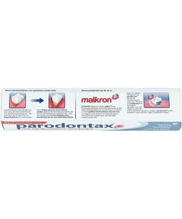 PARODONTAX Naturally White Toothpaste 75 ml - Whitening & Gum Health | International Shipping Available - Buy Online on GoSupps.com