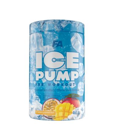 Fa Nutrition Ice Pump Booster |463g per container |Pre-workout training cooling effect body building |L-Citrullin Beta Alanin Kaffein |Dietary supplements (Mango Passion Fruit)