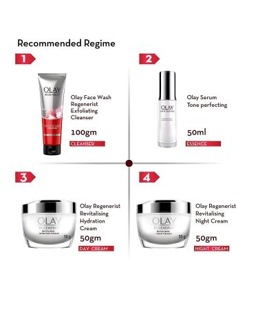 Olay Regenerist Night Firming Cream 50g - Hydrating Anti-Aging Moisturizer for All Skin Types | International Shipping Available - Buy Online on GoSupps.com