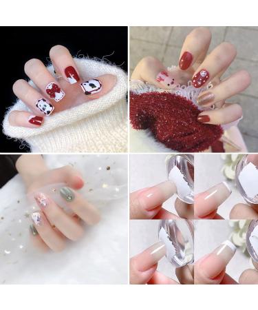 Buy Set F05 Nail Art Stamping Plates - 3pcs Square with Silicone Stamp & Scraper | International Shipping Available - Buy Online on GoSupps.com