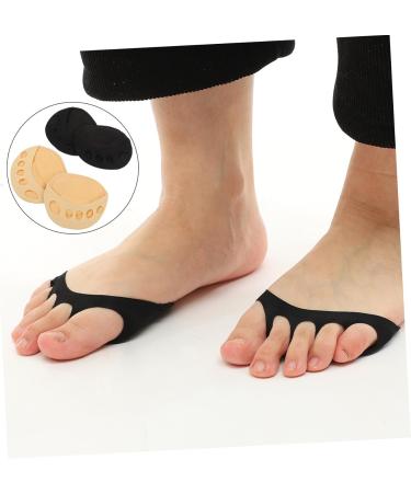 Shop 2 Pairs Forefoot Pad Cotton Socks - Sweat Absorbing Invisible Half Socks for Women | Perfect Whelping Pads & Foot Insoles - Buy Online on GoSupps.com
