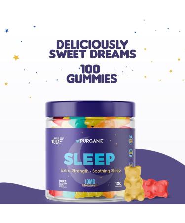 Purganic Melatonin Gummies for Sleep - 100ct - Buy Online on GoSupps.com
