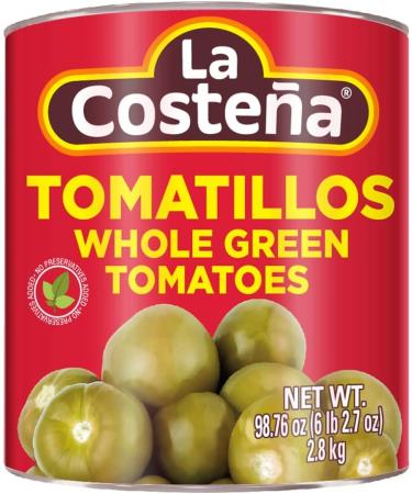 La Costena Tomatillo Whole 2.8kg / Mexican Whole Tomatillos Tinned Spanish Green Tomatoes Large Can - Buy Online on GoSupps.com
