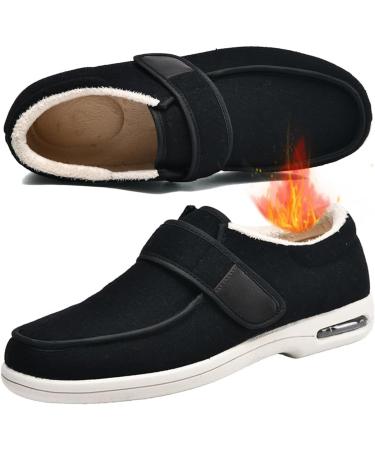 Mens Diabetic Walking Shoes Adjustable Thumb Valgus Sneakers Orthopedic Slippers Plantar Fasciitis Shoes for Elderly Swollen Feet Relief Arthritis Edema House Shoes Walking Shoes 41 1