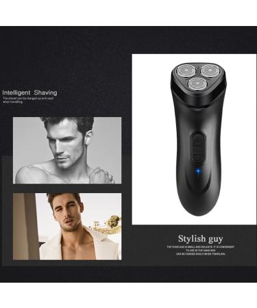 Electric Shaver for Men Electric Razor for Men USB Rechargeable Waterproof Electric Shaver Wet & Dry Rotary Shavers for Men Electric Shaving Razors with Pop-up Trimmer(Black) - Buy Online on GoSupps.com