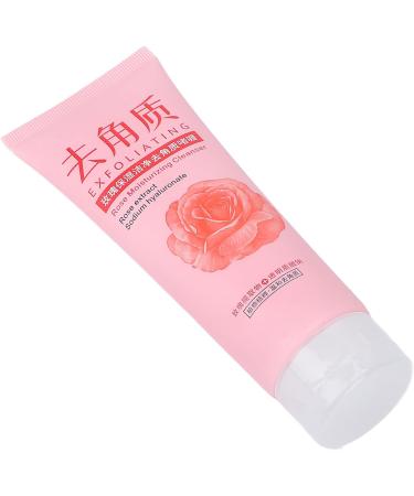 Qukaim Exfoliating Gel Exfoliating Gel Moisturizing Exfoliator with Rose Extract 120g Oil Control Cuticle Removal Deep Pore Cleansing - Buy Online on GoSupps.com