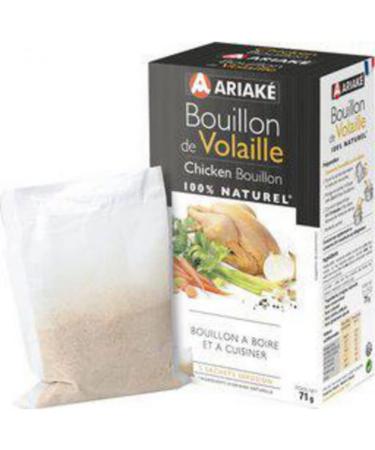 Ariaké Poultry Broth - Packaging - 5 sachets of 71g