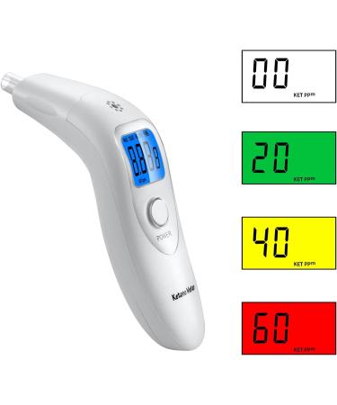 Portable Ketone Breath Meter - Ketosis Analyzer for Accurate Ketosis Testing in White - Buy Online on GoSupps.com