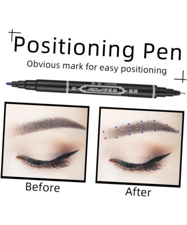 FOMIYES 10pcs Eyebrow Pen Beauty Lip Mapping Pen Cosmetic Liner Pen Ink Portable Plastic 13.9x1.8cm Blue - Buy Online on GoSupps.com