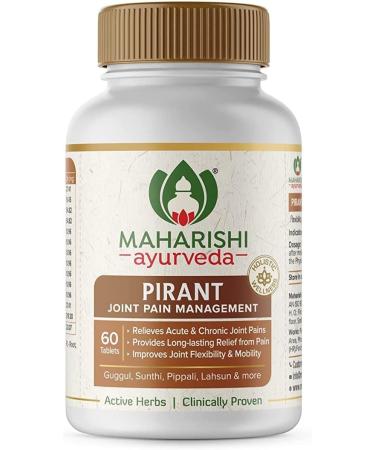 Ayurveda Pirant Tablet for Joint Support & Muscle Health | Joint Pain| Reduces Inflammation and Morning Stiffness| arthrozene Joint Supplement| Joint Support Supplement