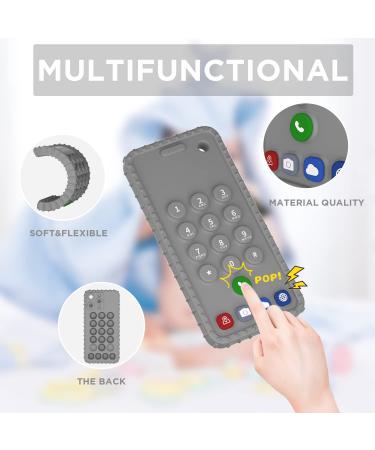 JIECH Remote Teether Toys & Phone Teether Toys for Babies - Safe and Fun Teethers - Buy Online on GoSupps.com