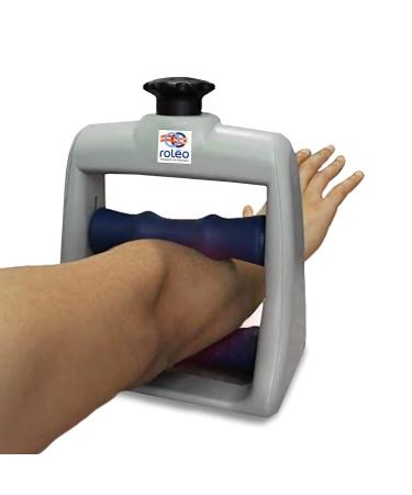 Roleo Tennis Elbow Trigger Point Massager - Arm Massager for Tennis Elbow Treatment and Golfers Elbow Treatment - The Carpal Solution Forearm and Hand Massager for Muscle Pain Relief Roleo Arm Massager Only - Buy Online on GoSupps.com