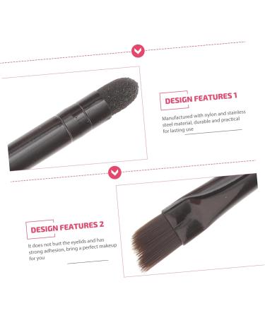 Baluue 40 Pcs Eye Shadow Brush Cosmetic Brush Eyeshadow Brush Sponge Makeup Brush Makeup Tool 5.8X0.7X0.5CMx4pcs Blackx4pcs - Buy Online on GoSupps.com